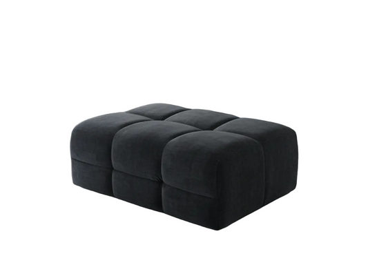 Jacob Sofa Black Footstool