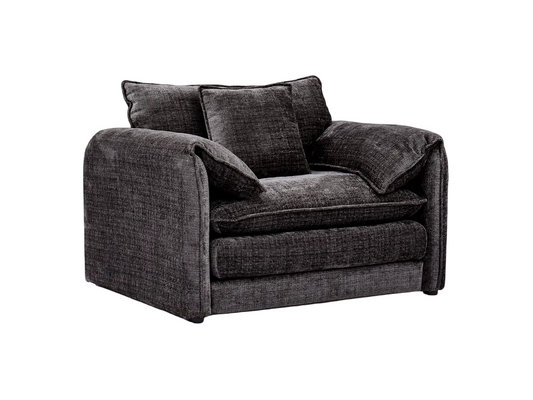 Solaya Sofa Black Armchair