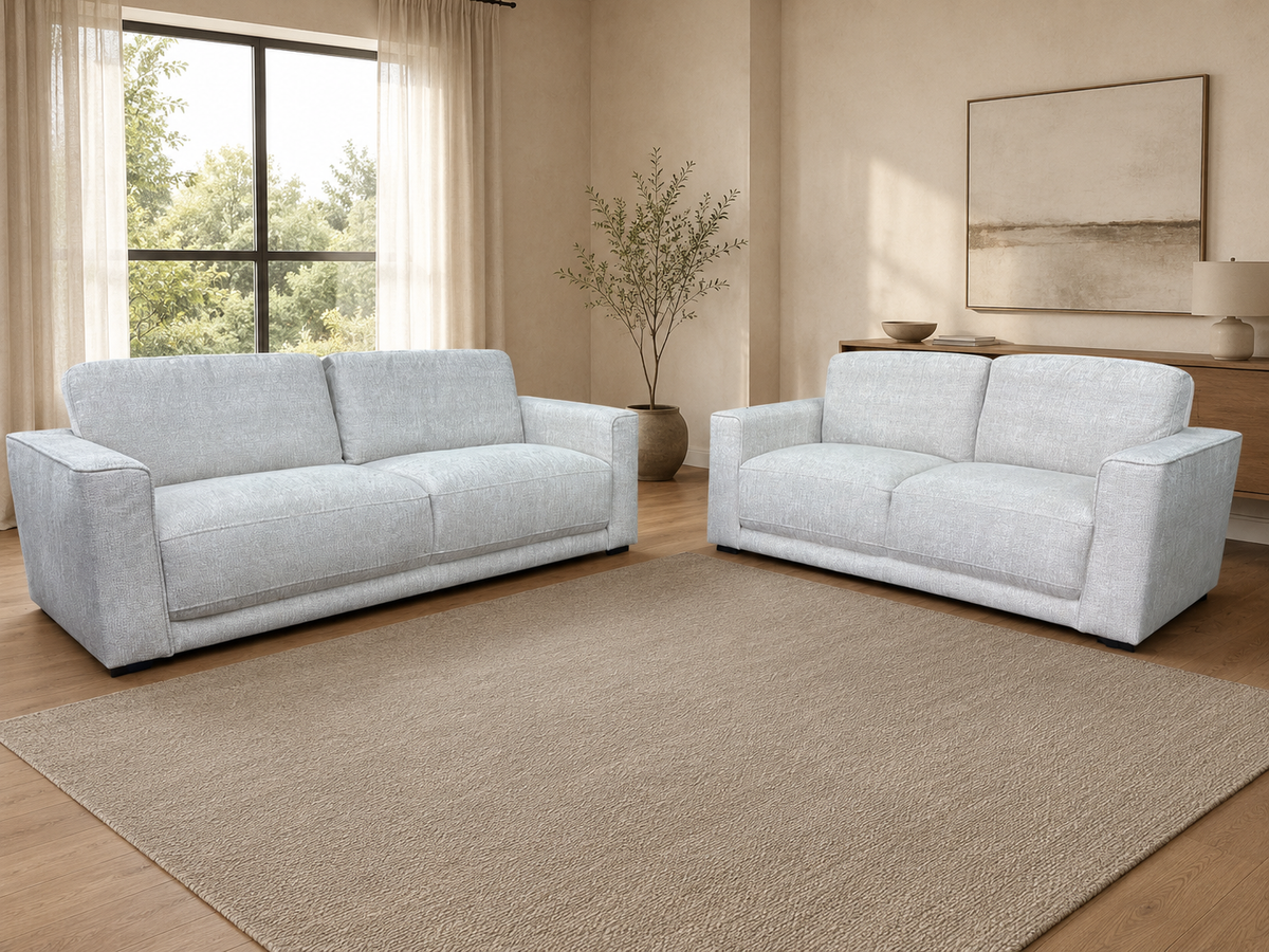 Marlow Beige 3+2 Sofa Set | Modern Sofa Suite
