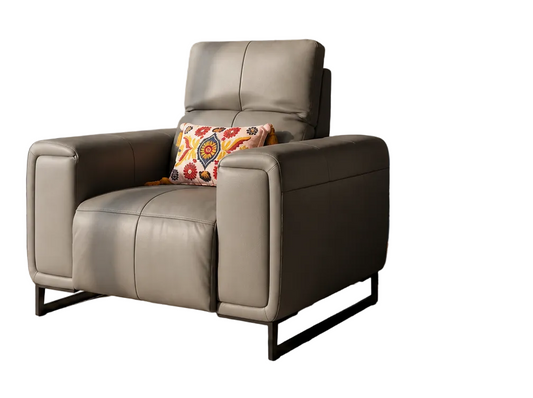Richmond Grey Electric Recliner Armchair