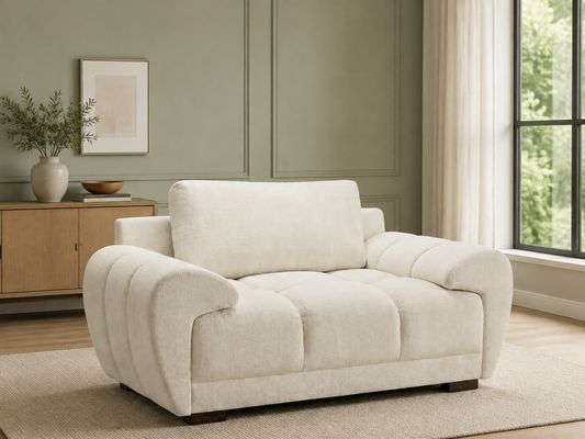 Azzuro Sofa Cream Armchair