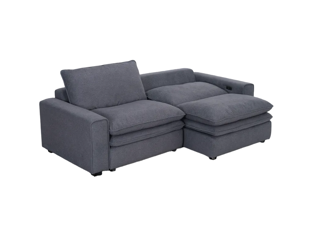 Florence Cloud Grey Electric Sofa