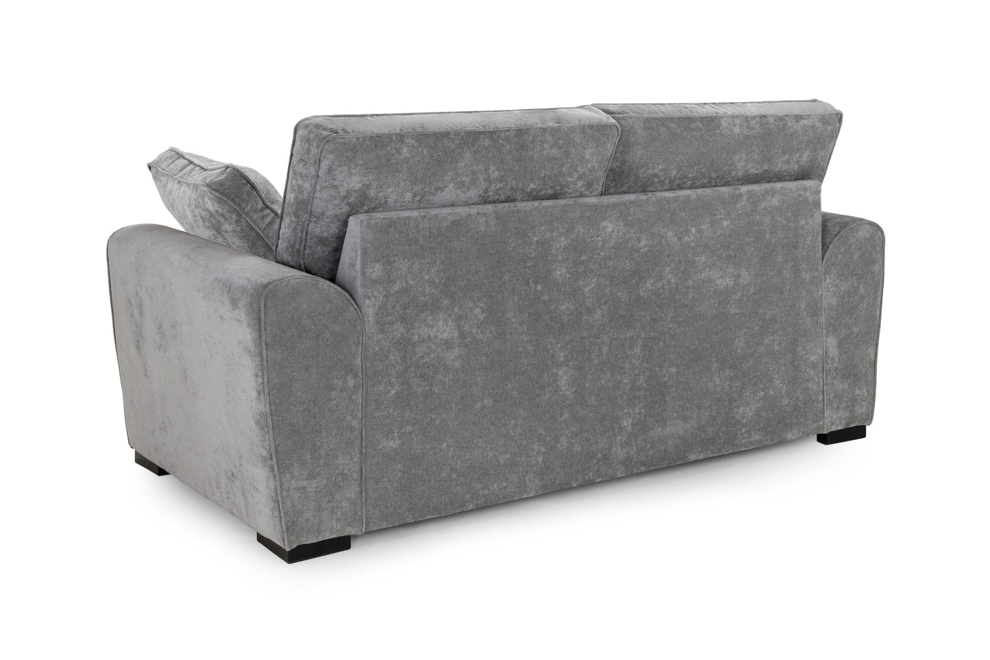 Gray sofa on a white background
