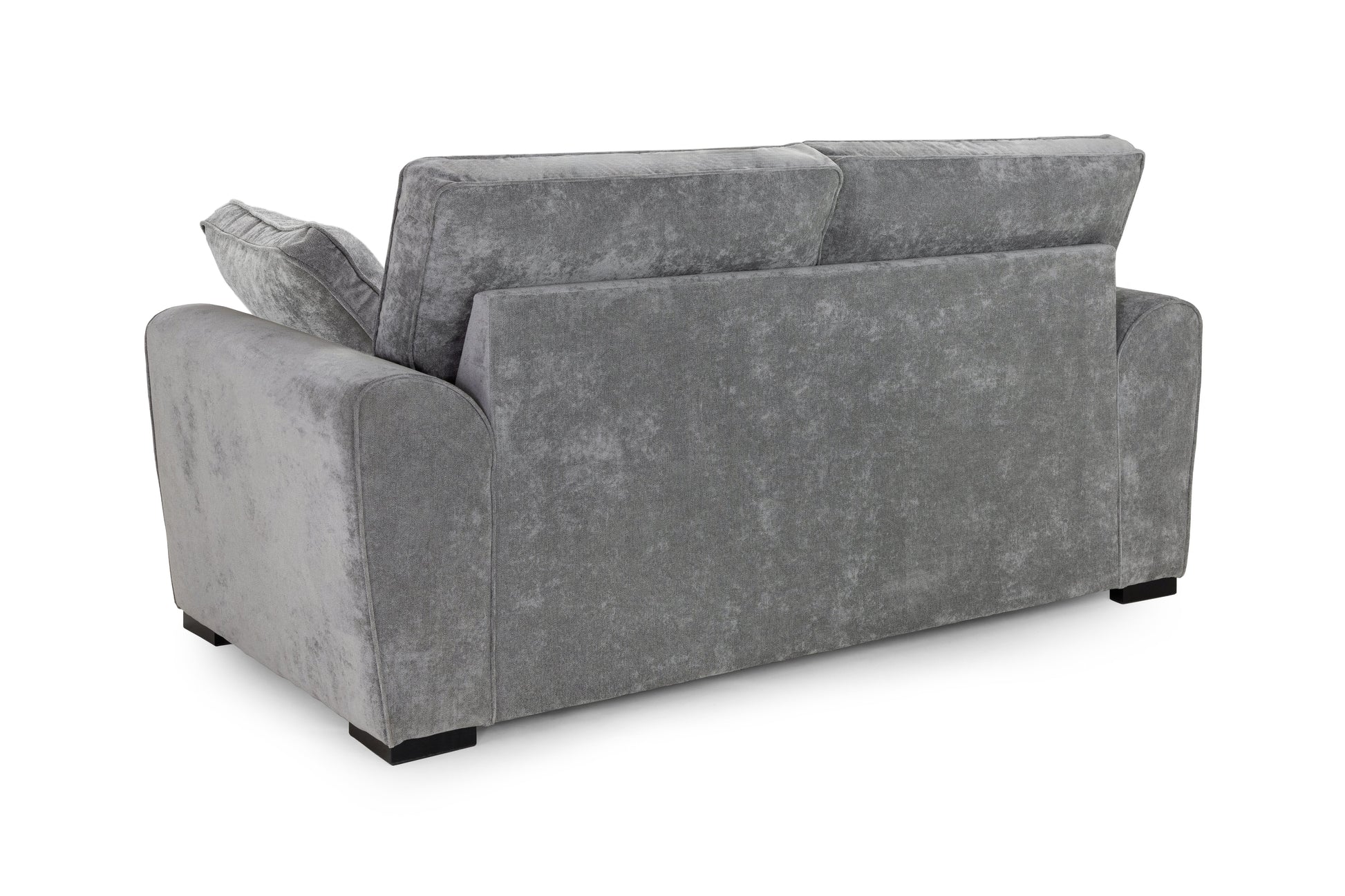 Gray sofa on a white background