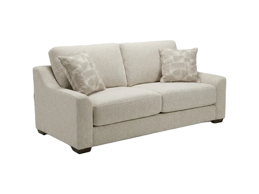 Douglas Beige Fabric 3-Seater Sofa