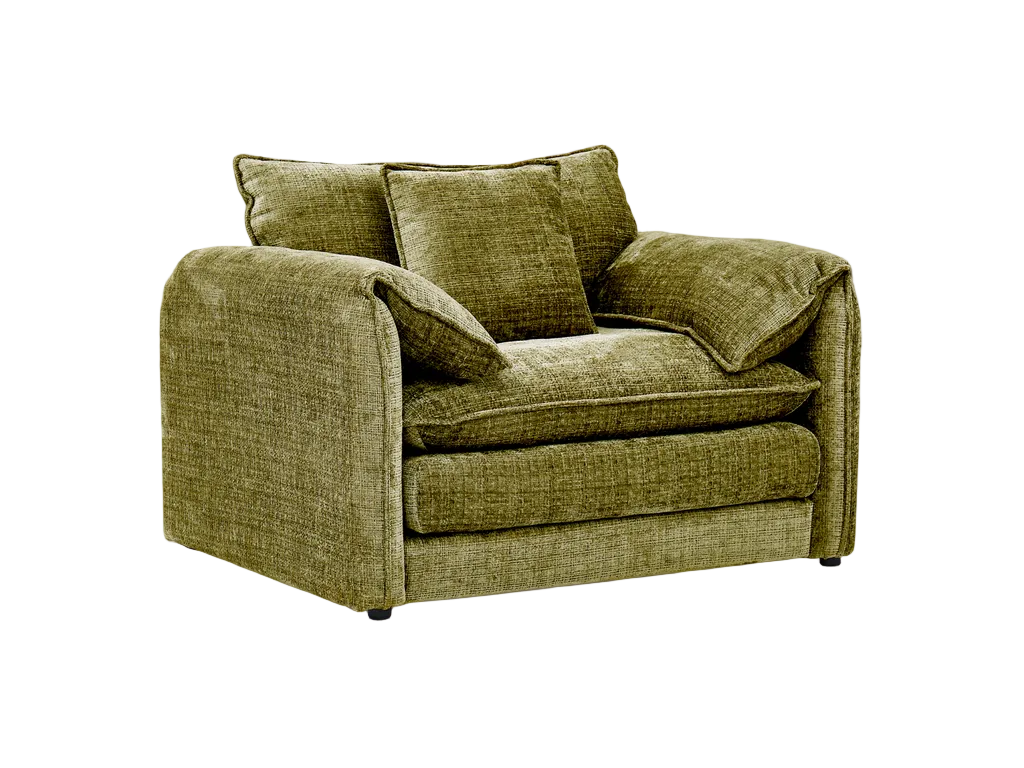 Solaya Sofa Green Armchair